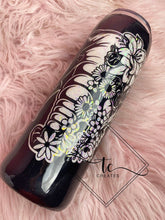 Load image into Gallery viewer, Glitter/Spray Paint/Woodgrain Peek-A-Boo Tumbler