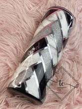 Load image into Gallery viewer, Tangram/Geometric Design Tumbler (Skinny Style ONLY)