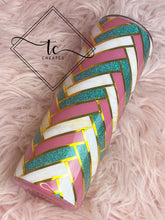 Load image into Gallery viewer, Tangram/Geometric Design Tumbler (Skinny Style ONLY)