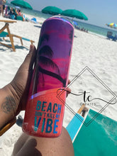 Load image into Gallery viewer, Beach Design (or other natural element) Tumbler