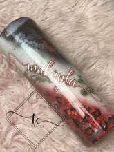 Load image into Gallery viewer, Glitter Swirl Tumbler