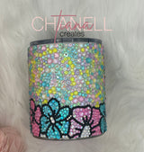 Just Breathe Rhinestone Tumbler