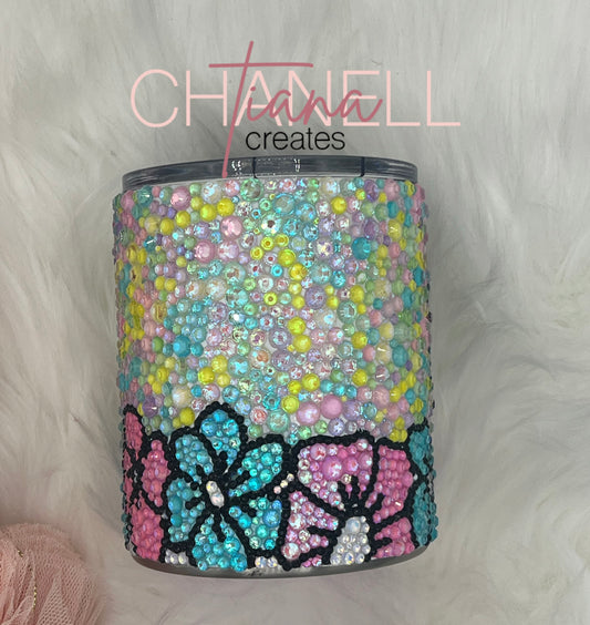 Just Breathe Rhinestone Tumbler