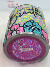 Just Breathe Rhinestone Tumbler