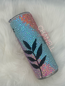 Summer Ombré Rhinestone Tumbler