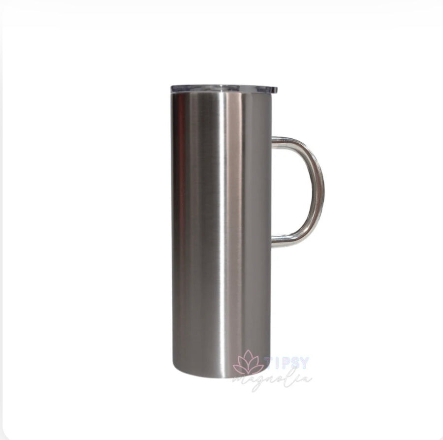24 oz Custom Rhinestone Tumbler (with a Handle)