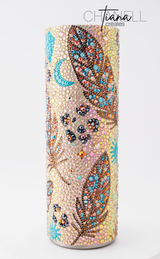 Boho Feathers Tumbler