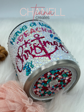 Load image into Gallery viewer, Have a Very Beachy Christmas Rhinestone Tumbler
