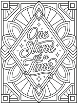 One Stone at a Time Template File