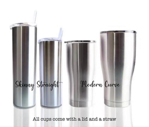 Glitter Swirl Tumbler